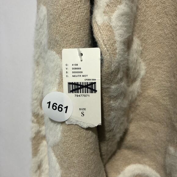 Anthropologie  Patterned Pullover Sweater Multicolor Size S NWT - Picture 8 of 8